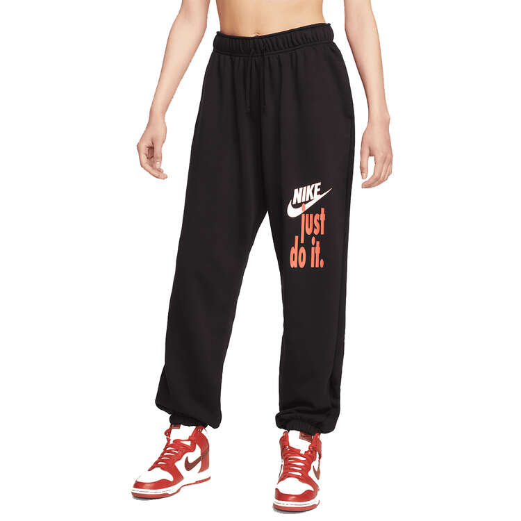 Nike Womens Sportswear Club Fleece Premium Essentials Joggers Black XS, Black, rebel_hi-res
