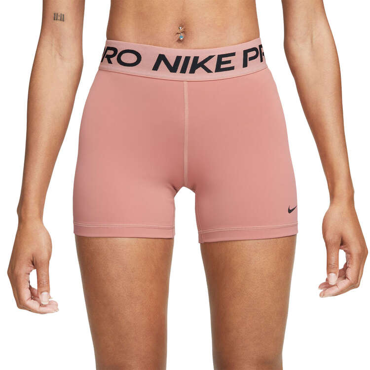 Nike Pro Womens 365 5 Inch Shorts Rose XS, Rose, rebel_hi-res