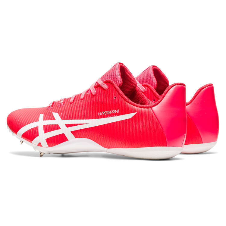 Asics Hyper Sprint 8 Track Shoes, Pink/White, rebel_hi-res