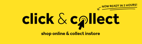 Click and Collect available now and ready in 2 hours at rebel